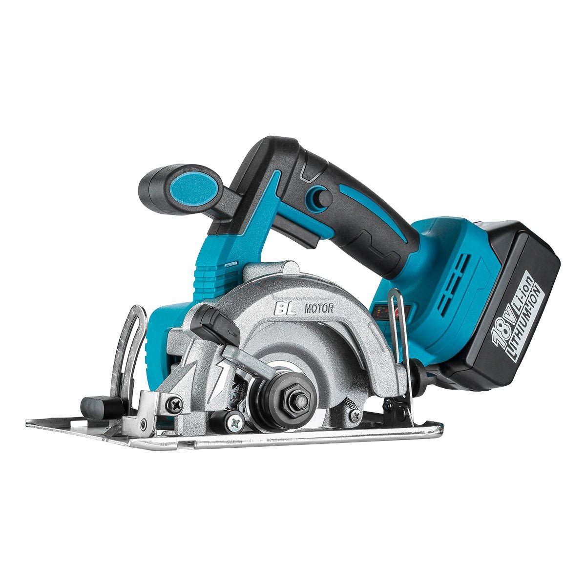 Akkukäsisirkkeli 5" 18V, Hiiliharjaton | Autotavara.com