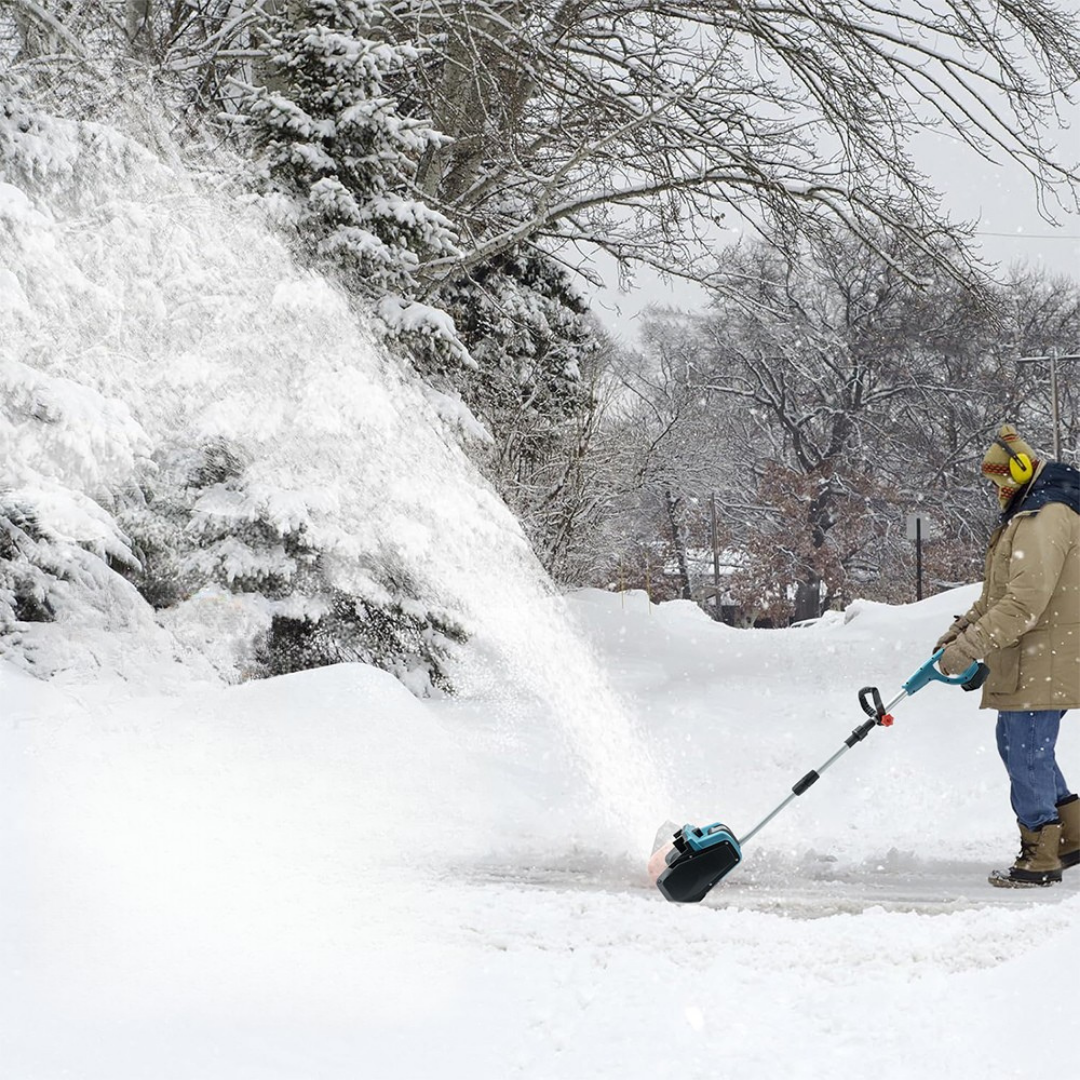 TTX Akkukäyttöinen Lumilapio + 2 akkua ja laturi (hiiliharjaton)