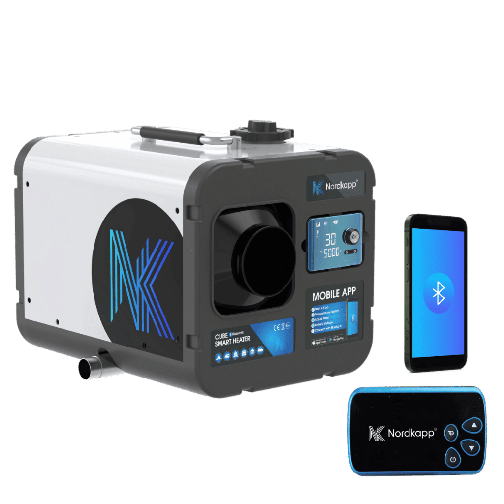 Nordkapp® Cube Bluetooth Diesel air heater 5kW & 8kW