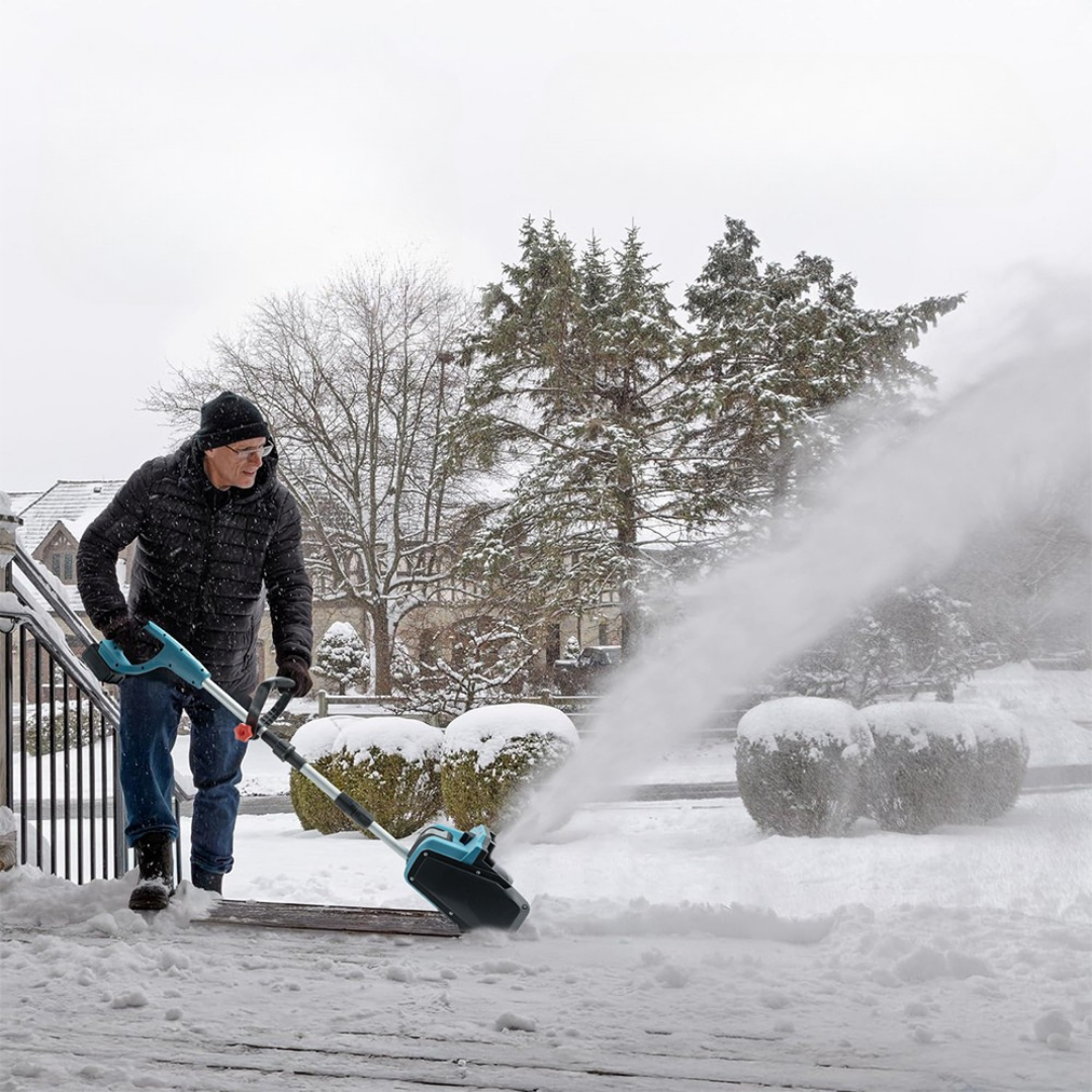 TTX Akkukäyttöinen Lumilapio + 2 akkua ja laturi (hiiliharjaton)