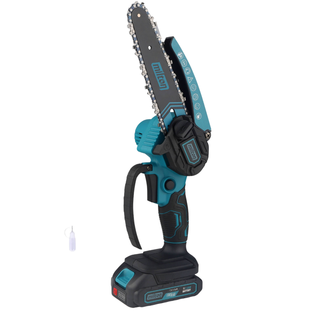 Milton 18V TTX cordless electric chainsaw set 6"