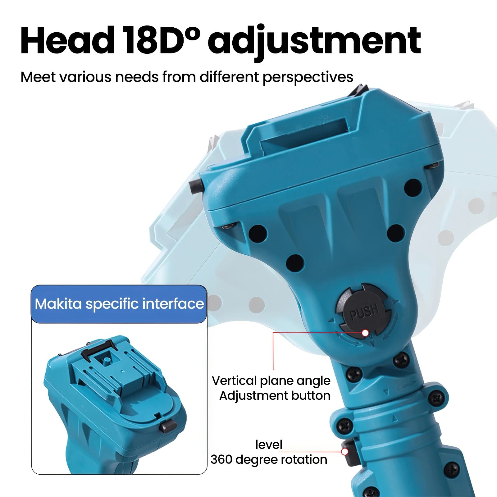Milton 18V TTX akkusähkösaha-setti 6", 2m jatkovarrella