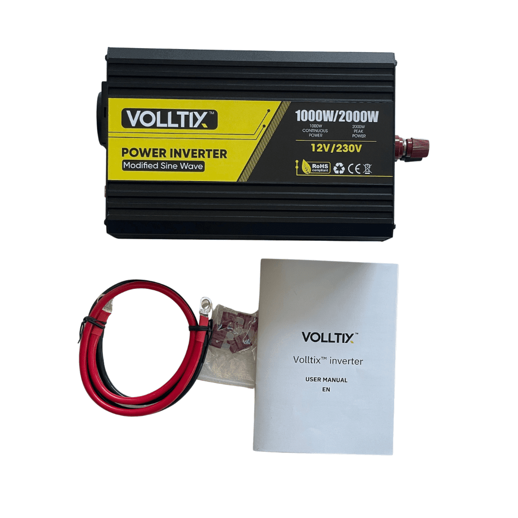 VOLLTIX™ 1000W/2000W Invertteri 12V tai 24V | Autotavara.com