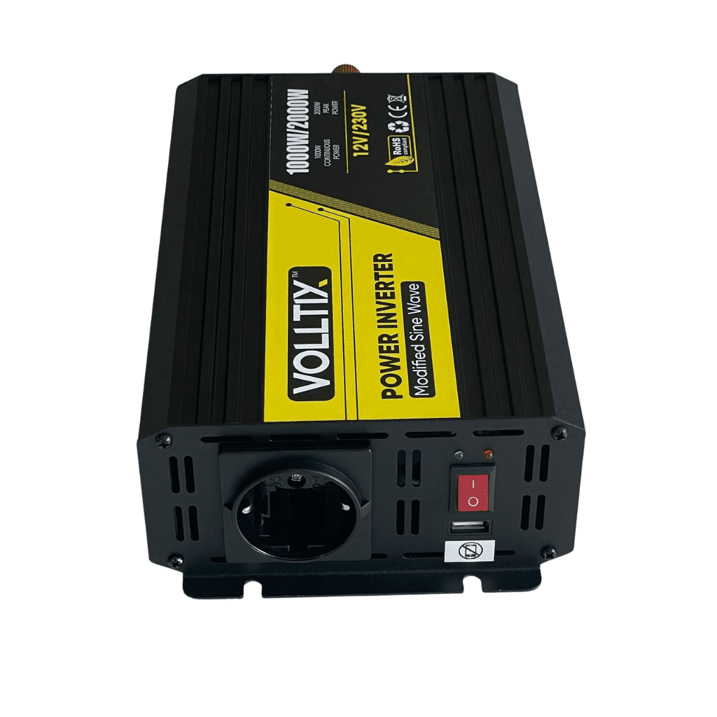 VOLLTIX™ 1000W/2000W Invertteri 12V tai 24V | Autotavara.com