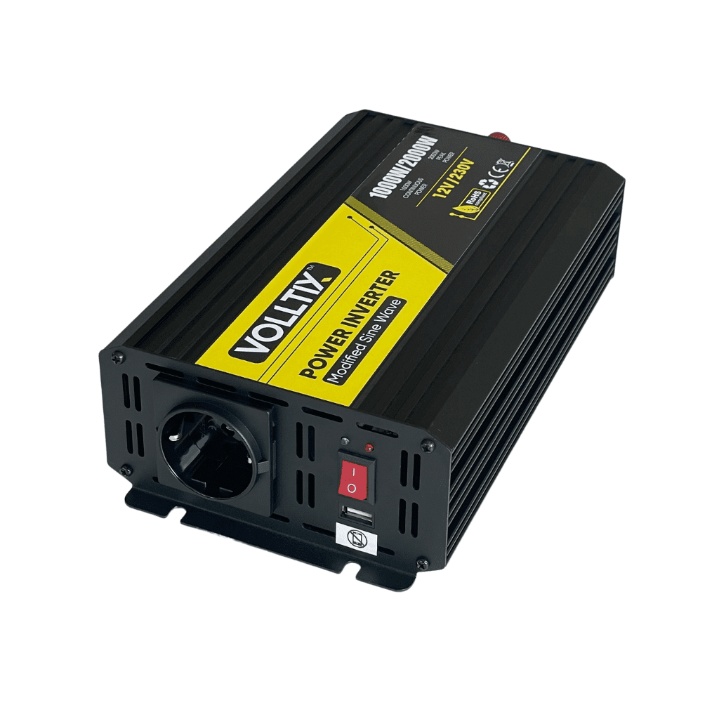 VOLLTIX™ 1000W/2000W Invertteri 12V tai 24V | Autotavara.com