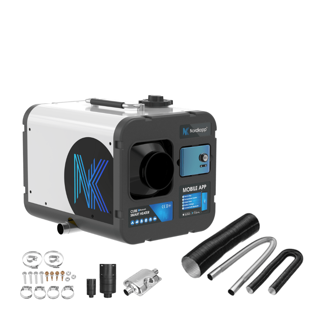 Cube Bluetooth 5kW & 8kW Diesel Air Heater | Autotavara.com