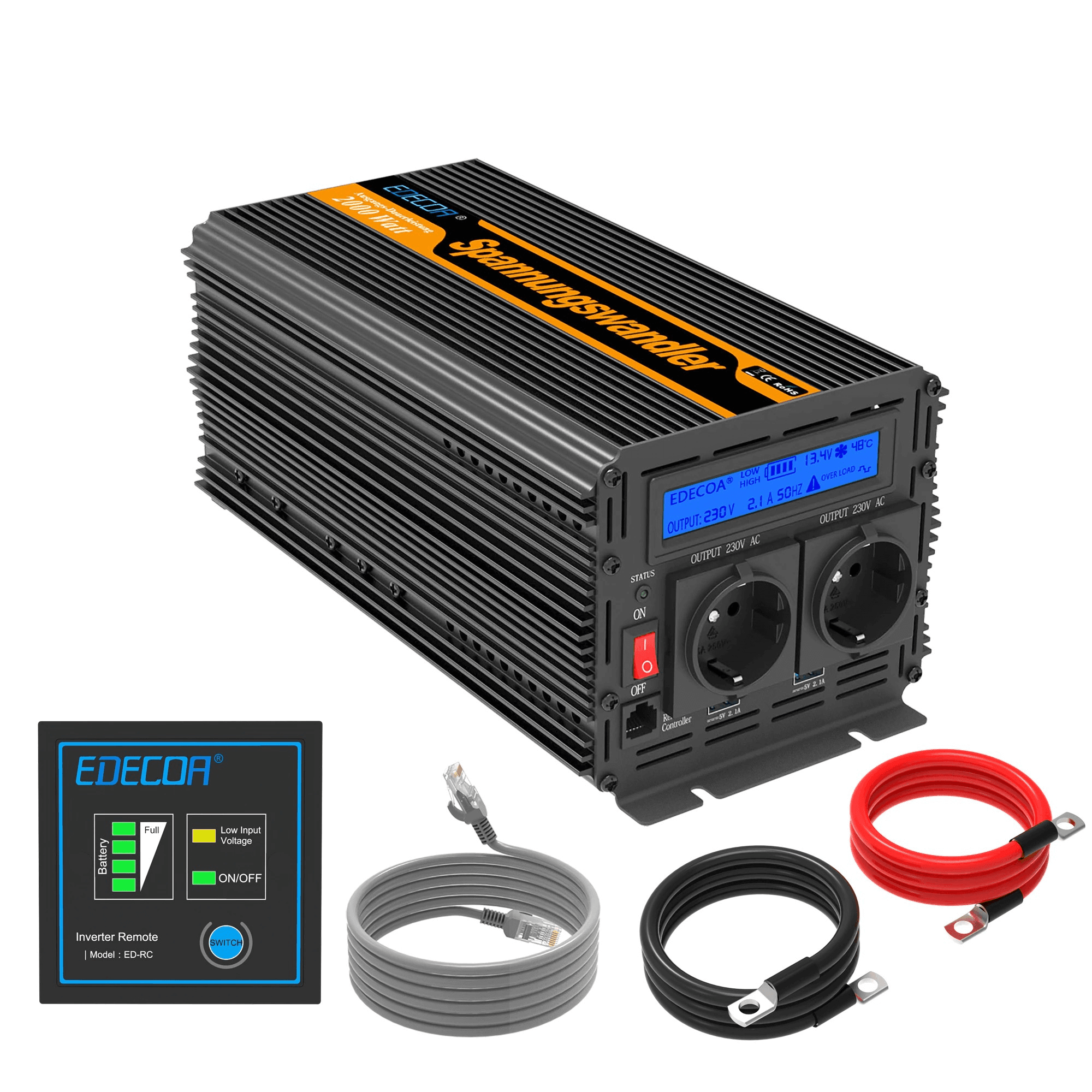 2000W/4000W invertteri 12V.