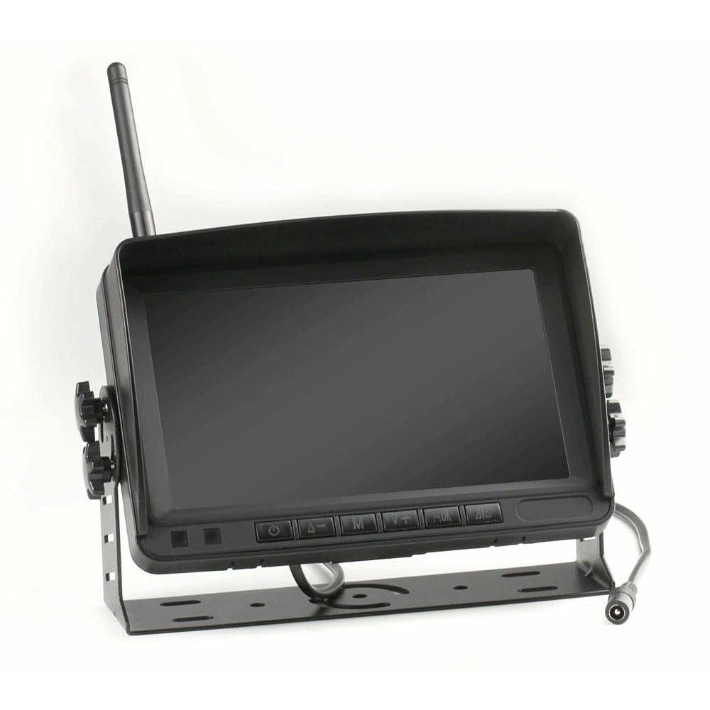 Langaton peruutuskamerasarja HD-näytöllä ja HD-kameroilla.