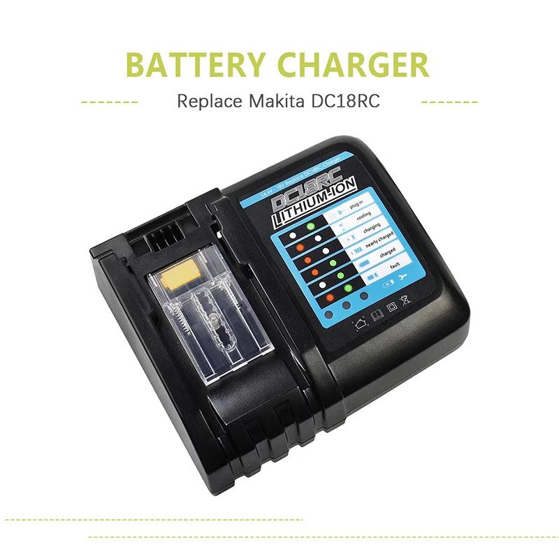 Dark Slate Gray Akkulaturi MAKITA akuille