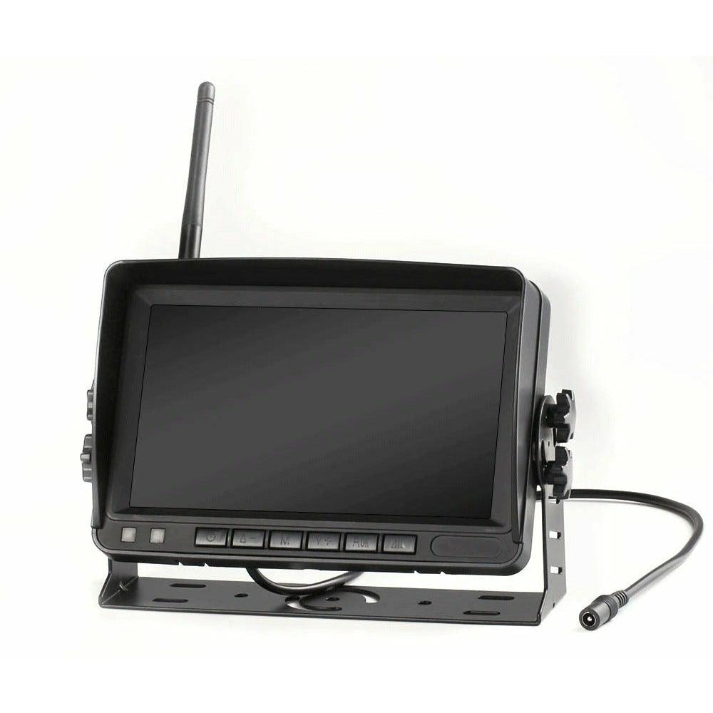 Langaton peruutuskamerasarja HD-näytöllä ja HD-kameroilla.