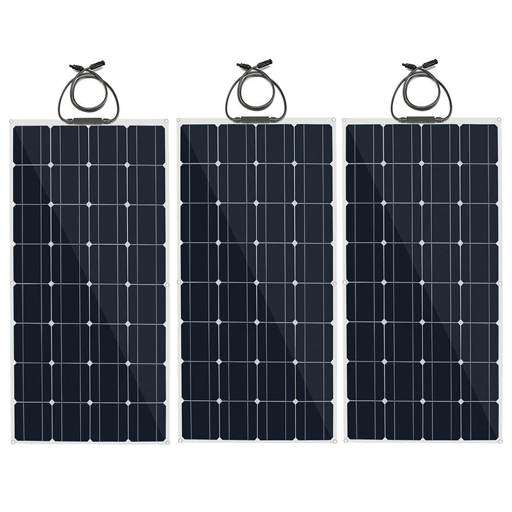 Dark Slate Gray Taipuisa aurinkopaneelisetti 300W (3x100W)