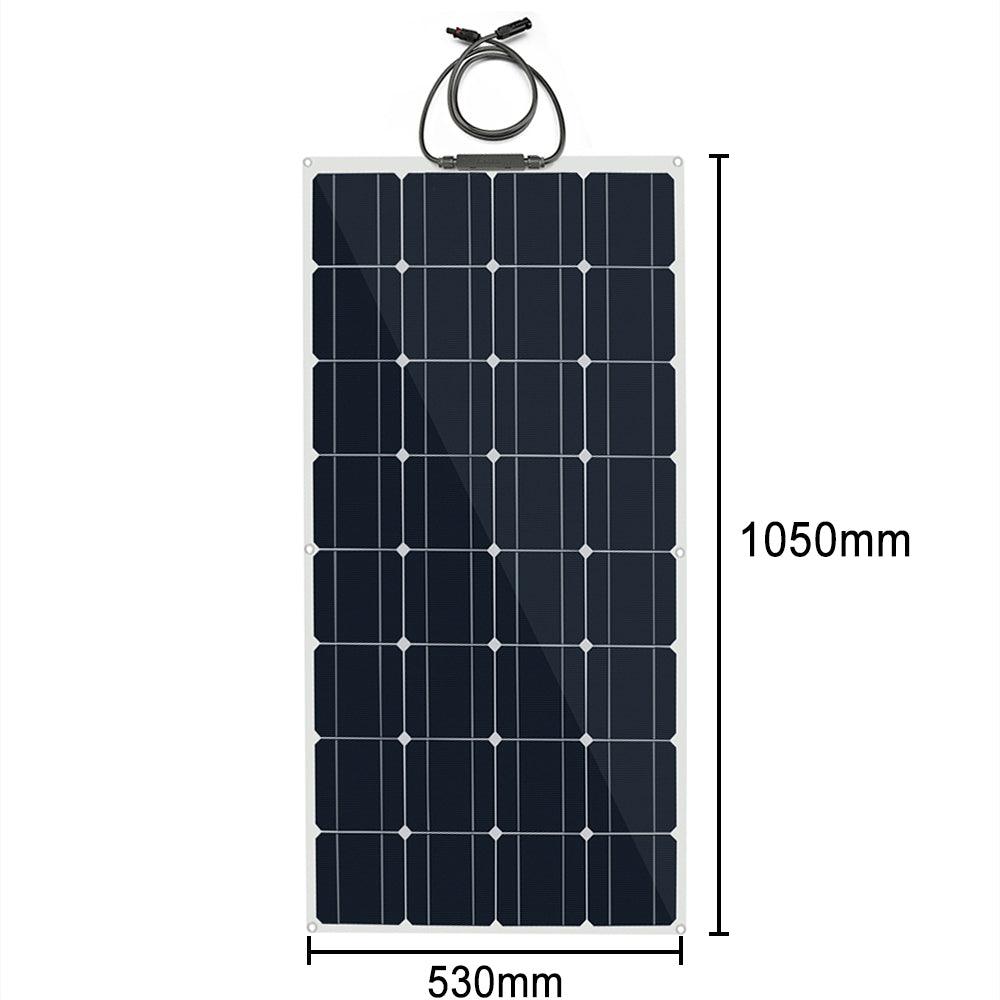 Dark Slate Gray Taipuisa aurinkopaneelisetti 400W (4x100W)
