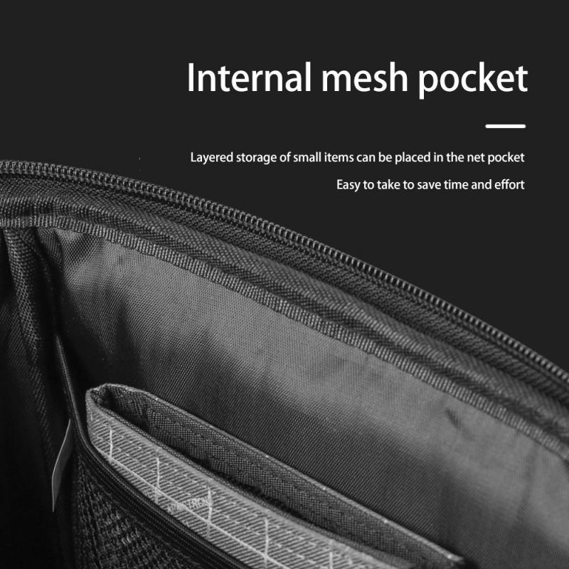 Dark Slate Gray Vedenkestävä polkupyörälaukku ohjaustankoon