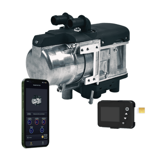 Nordkapp™ Aqua GSM 4G & 5G  Diesel/Benzin-Flüssigkeitsheizer/Warmwasserbereiter 5 kW 12 V