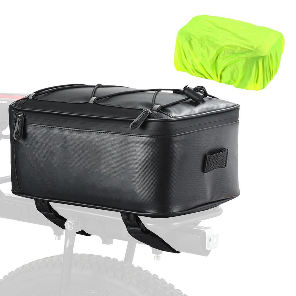 Dark Slate Gray Tilava polkupyörän tavaratelineen laukku